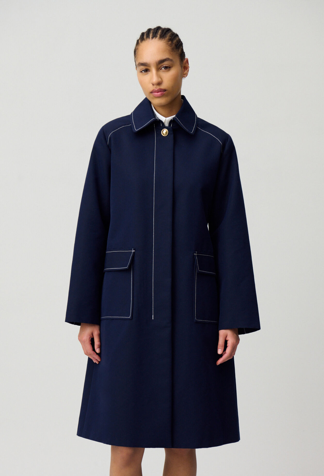 Belted mid-length trench 4 Belted mid-length trench