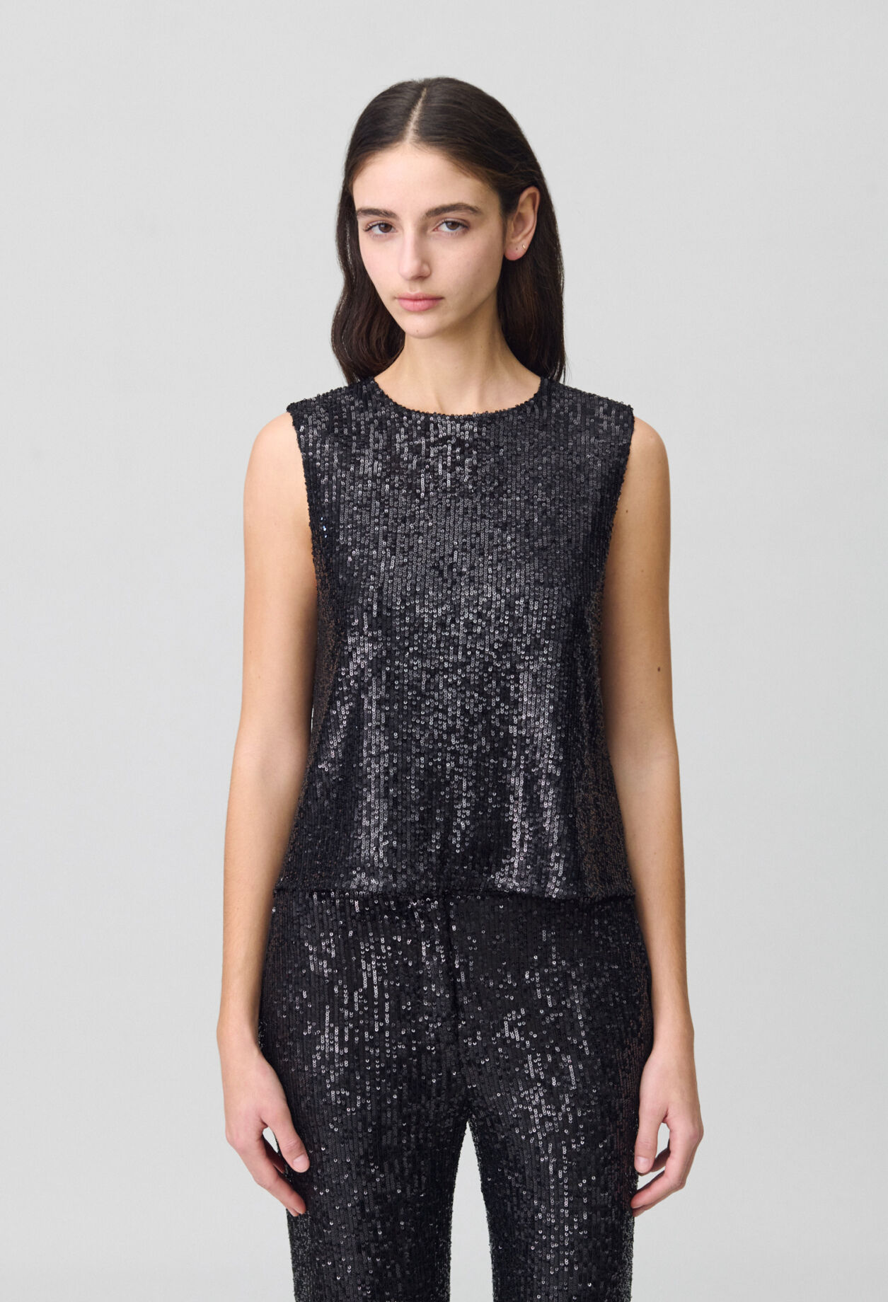 Black Sequin Top Sophievalet — free download