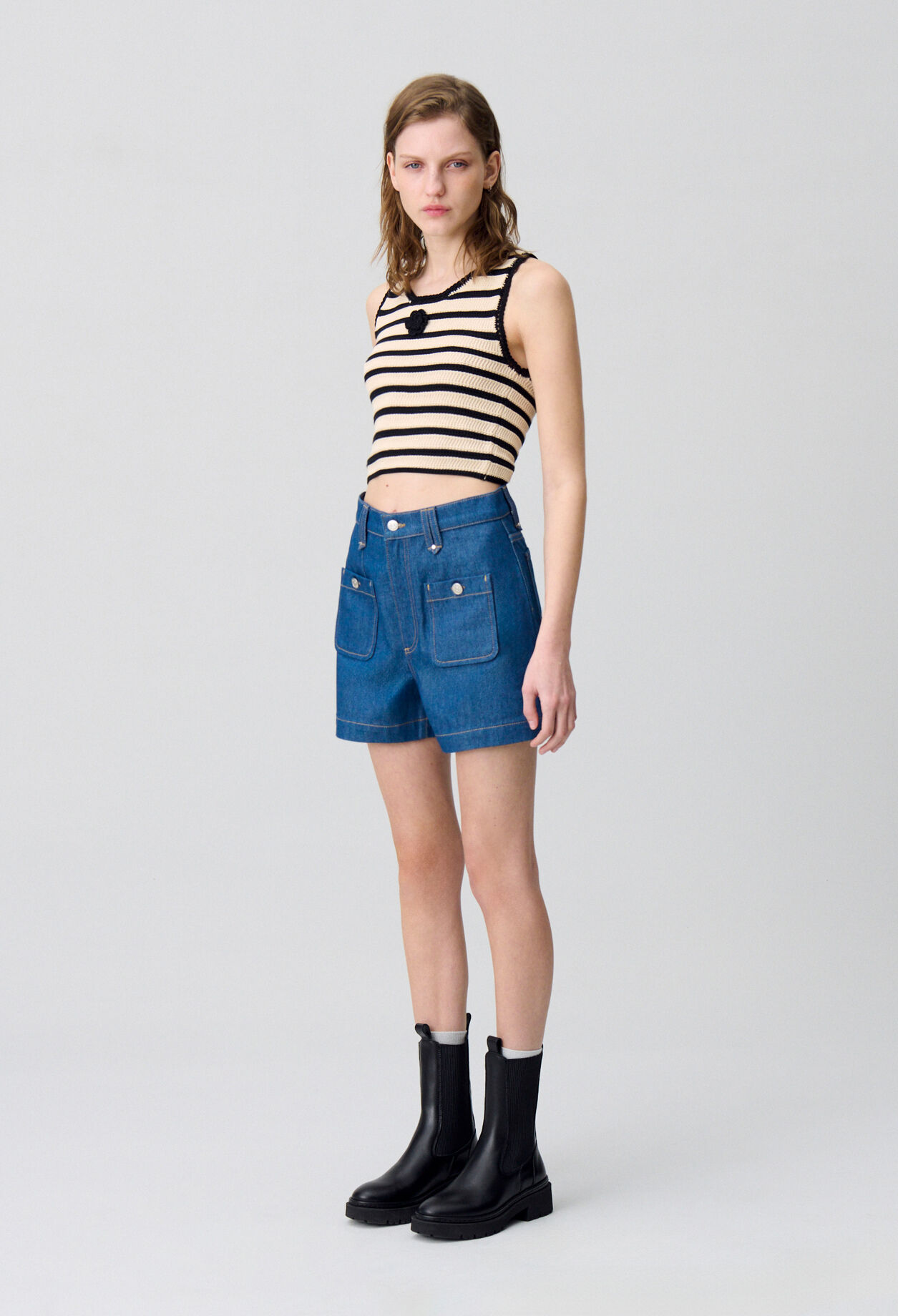 Denim Shorts 3 Denim Shorts