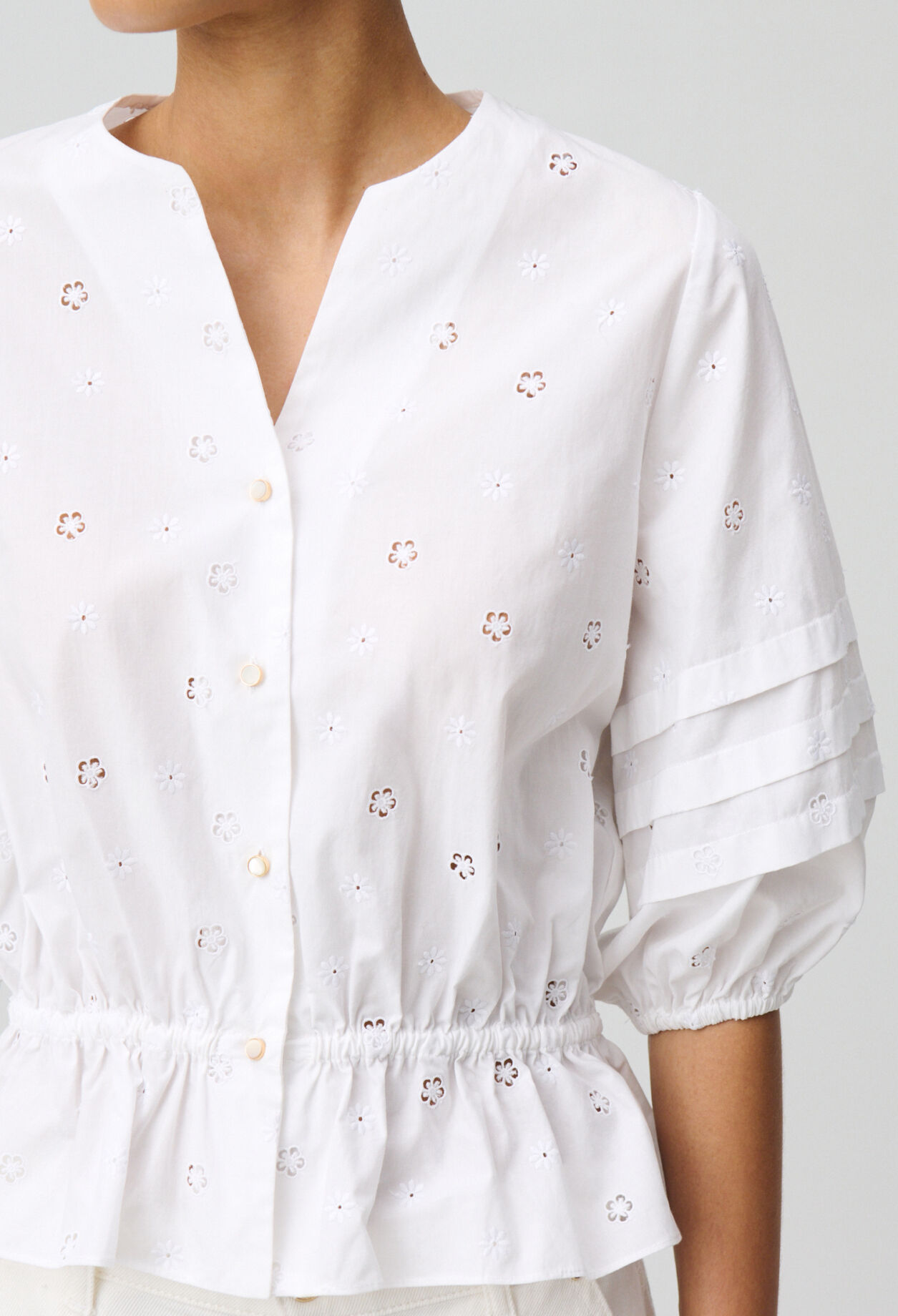 Embroidered Stretch Shirt 3 Embroidered Stretch Shirt