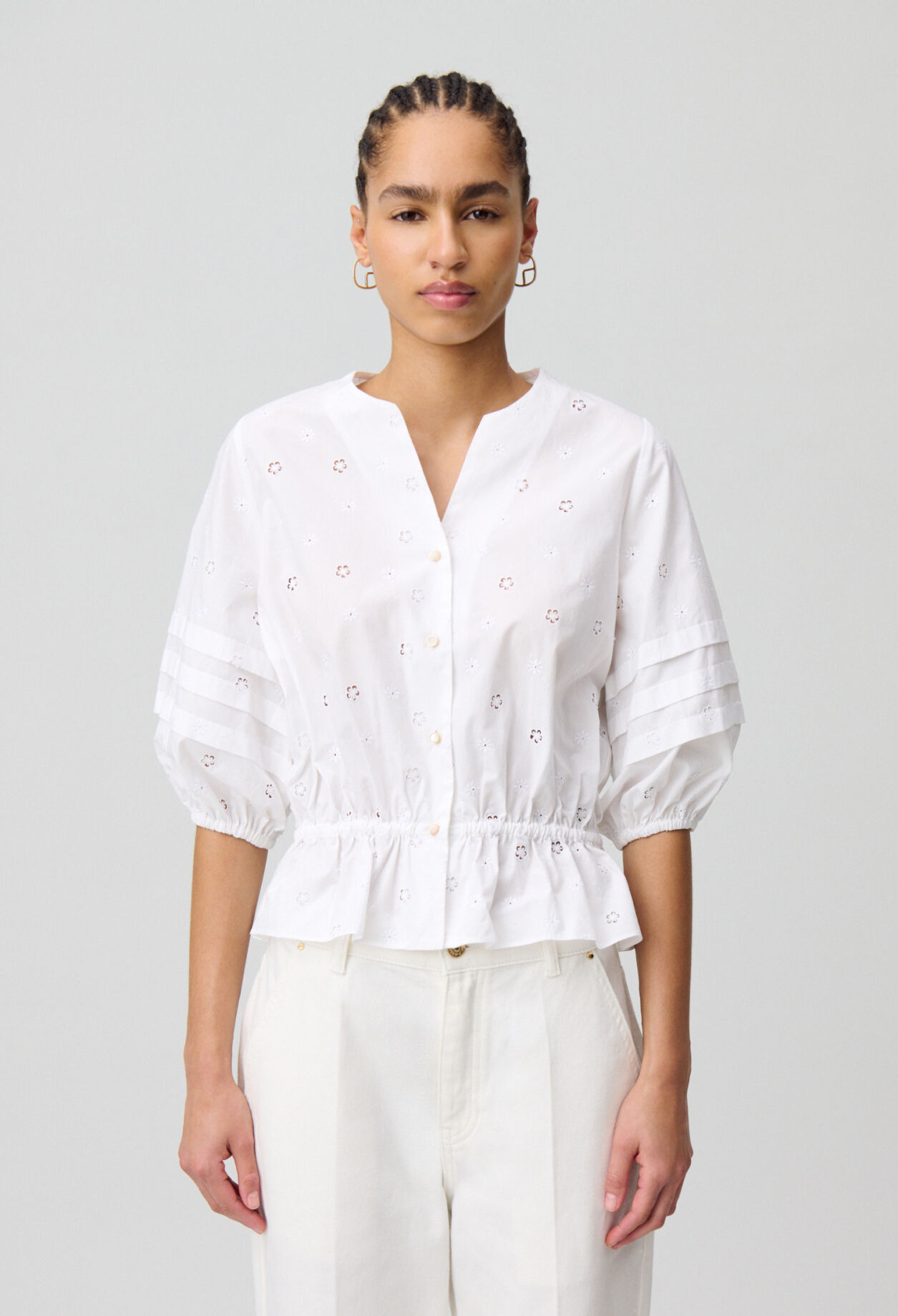 Embroidered Stretch Shirt 4 Embroidered Stretch Shirt