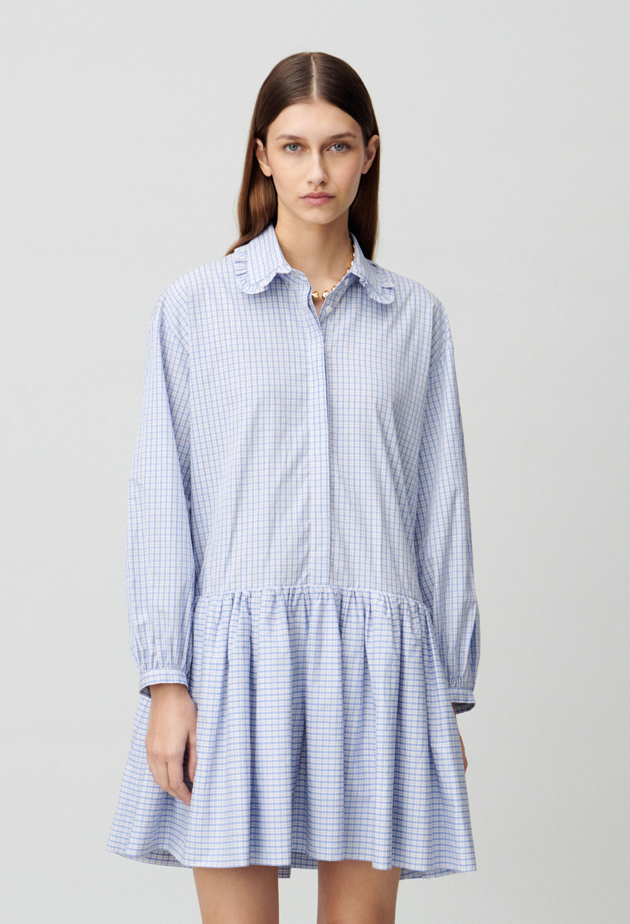 Checked babydoll dress 4 Checked babydoll dress