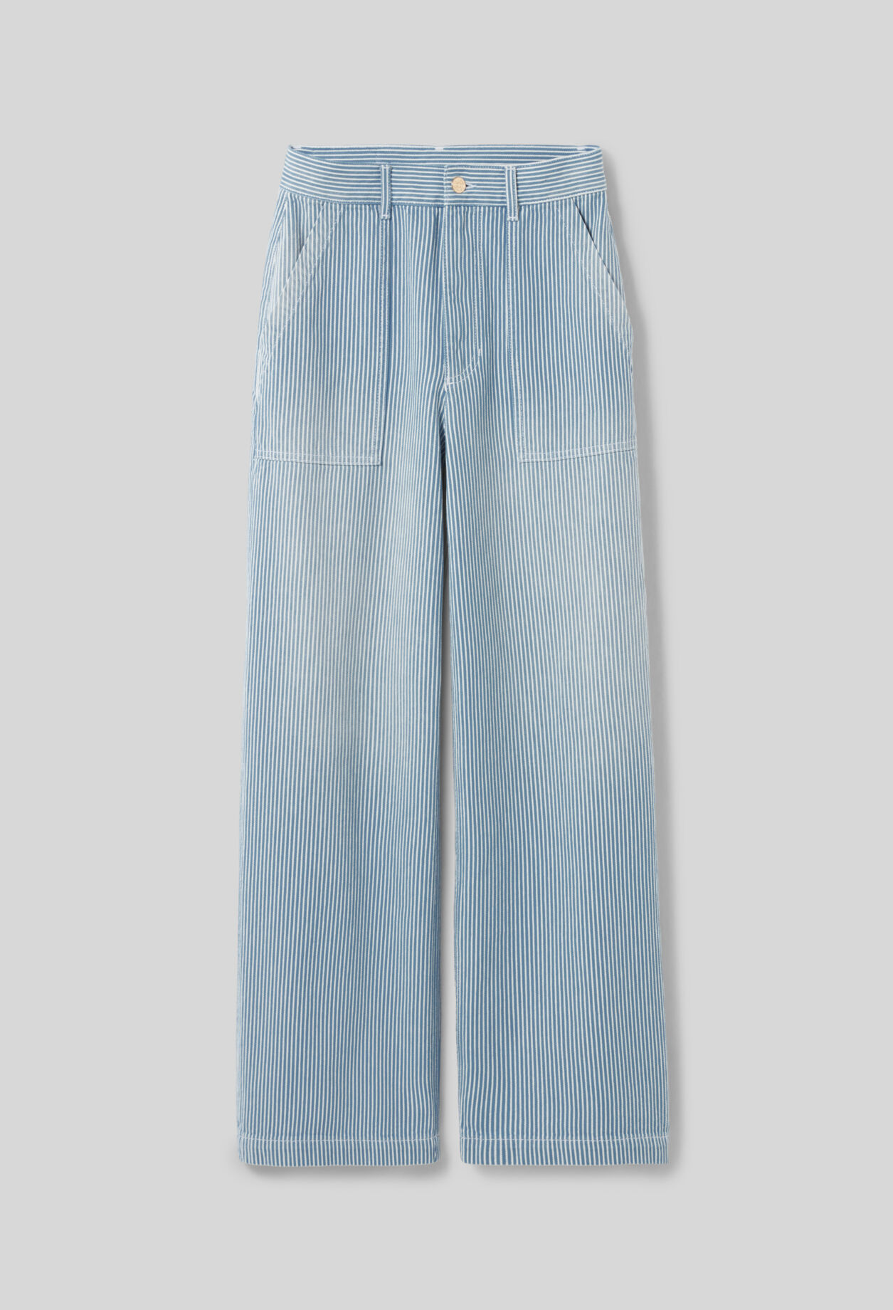 Wide-leg Faded Jeans 7 Wide-leg Faded Jeans