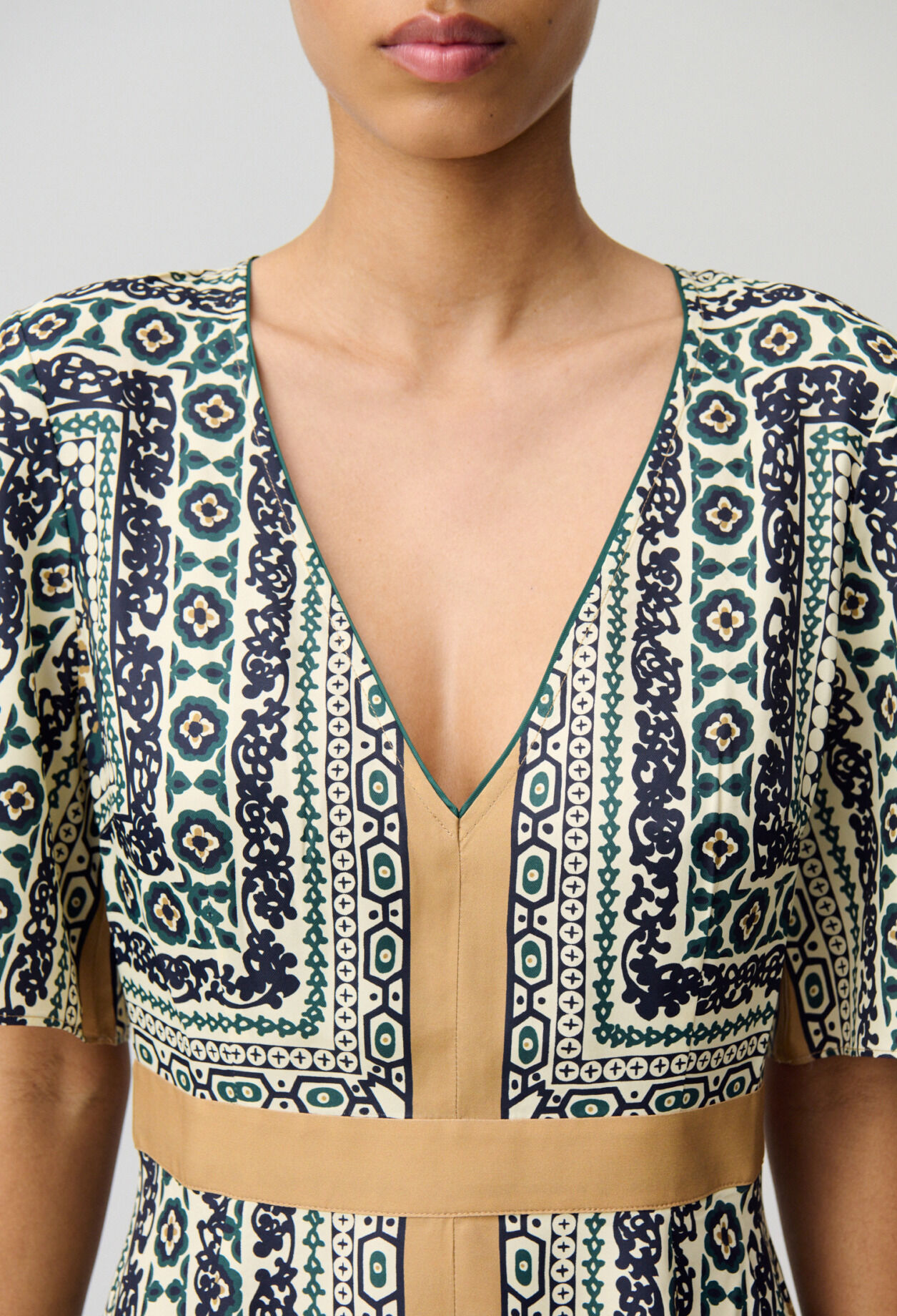 Flowy printed maxi dress 3 Flowy printed maxi dress