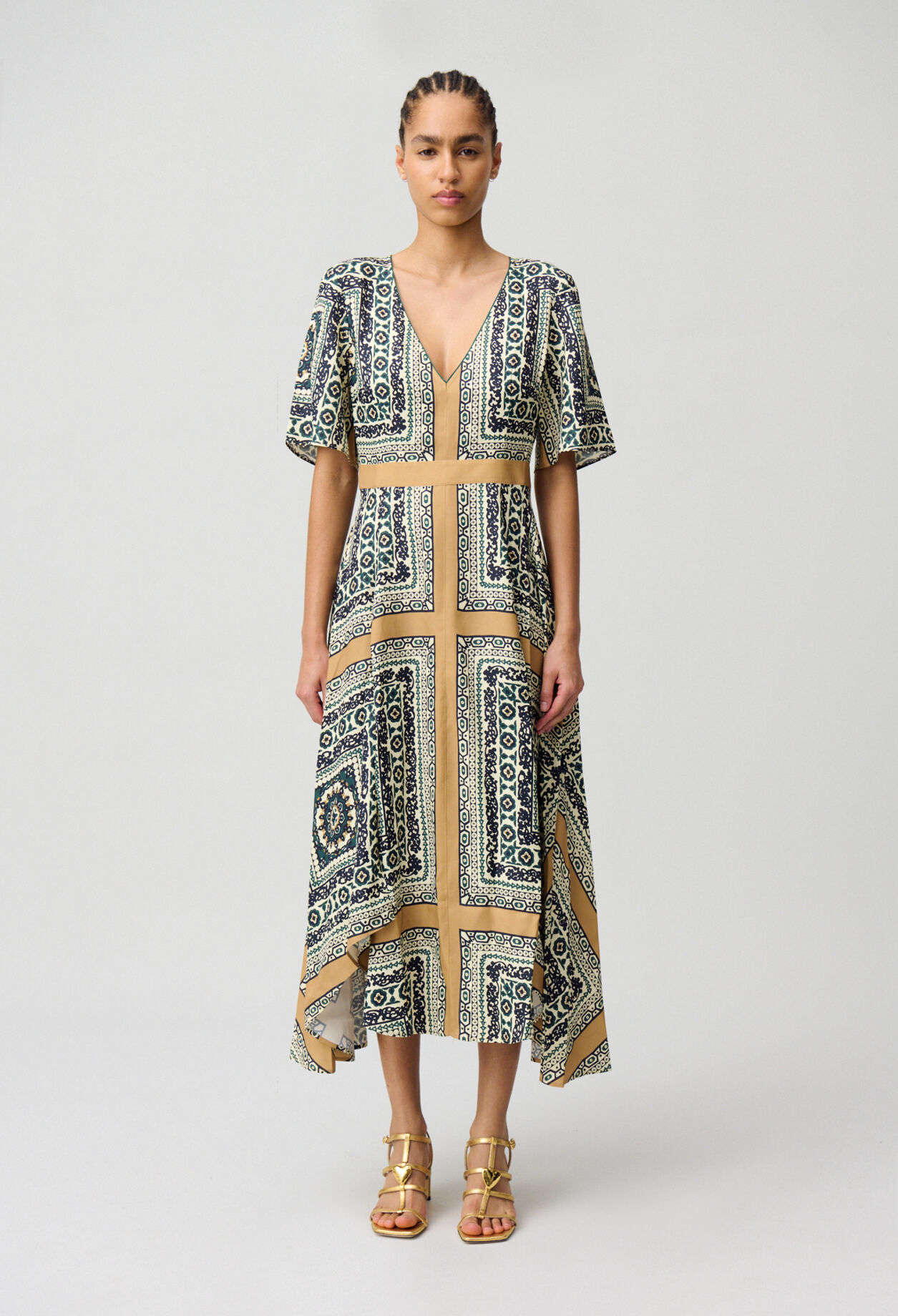Flowy printed maxi dress 4 Flowy printed maxi dress