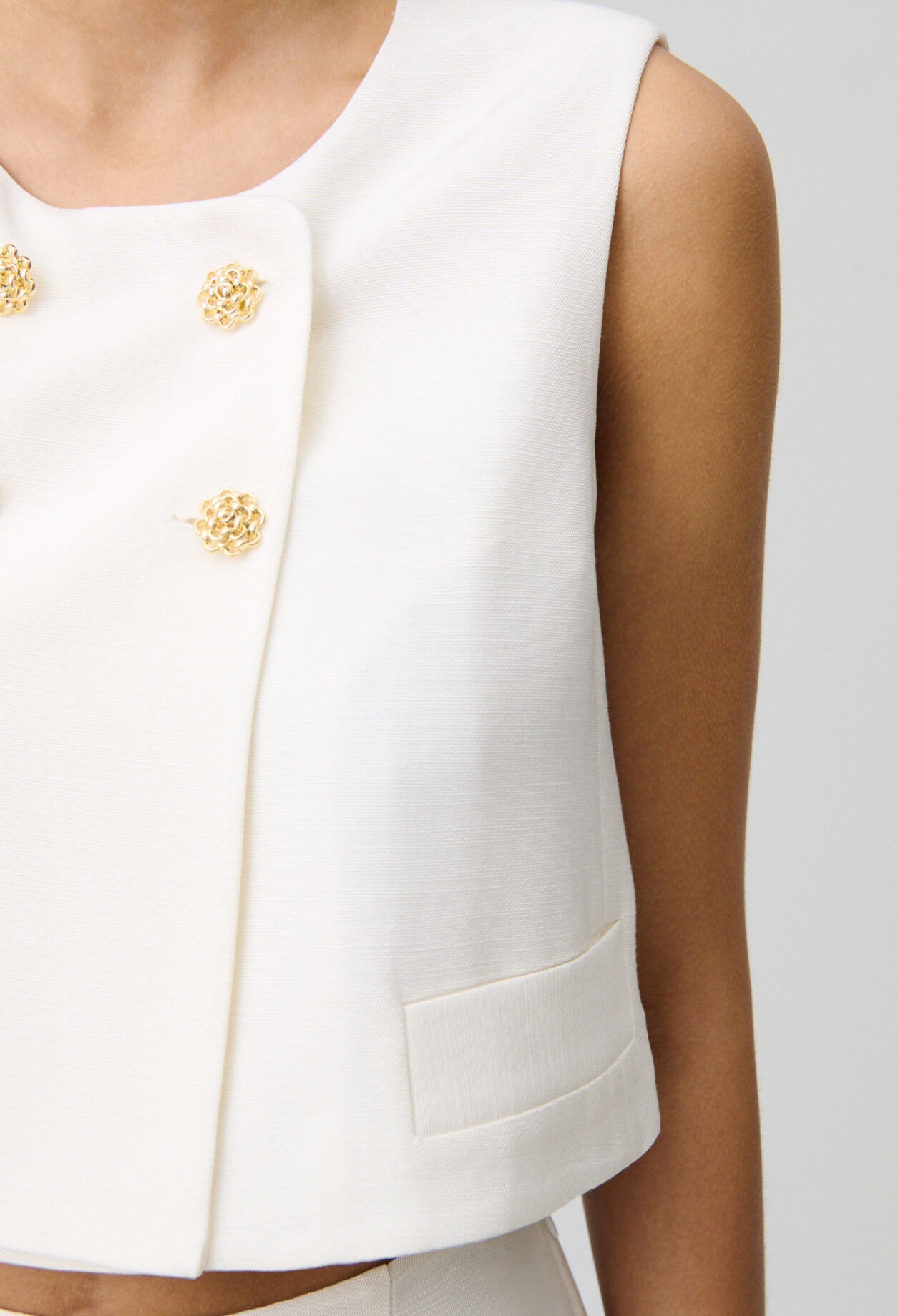 Sleeveless Top Blazer 3 Sleeveless Top Blazer