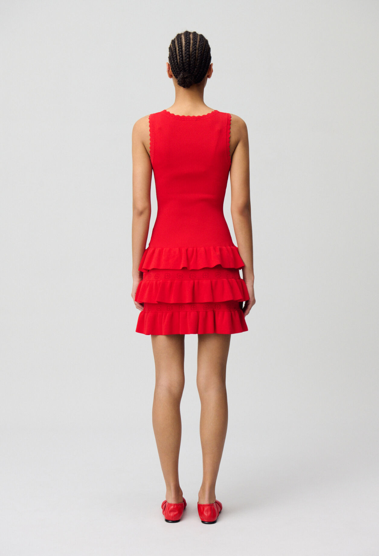 Ruffled knit dress 5 Ruffled knit dress