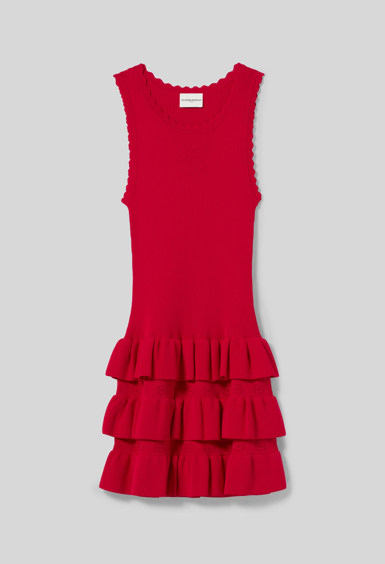 Ruffled knit dress 8 Ruffled knit dress