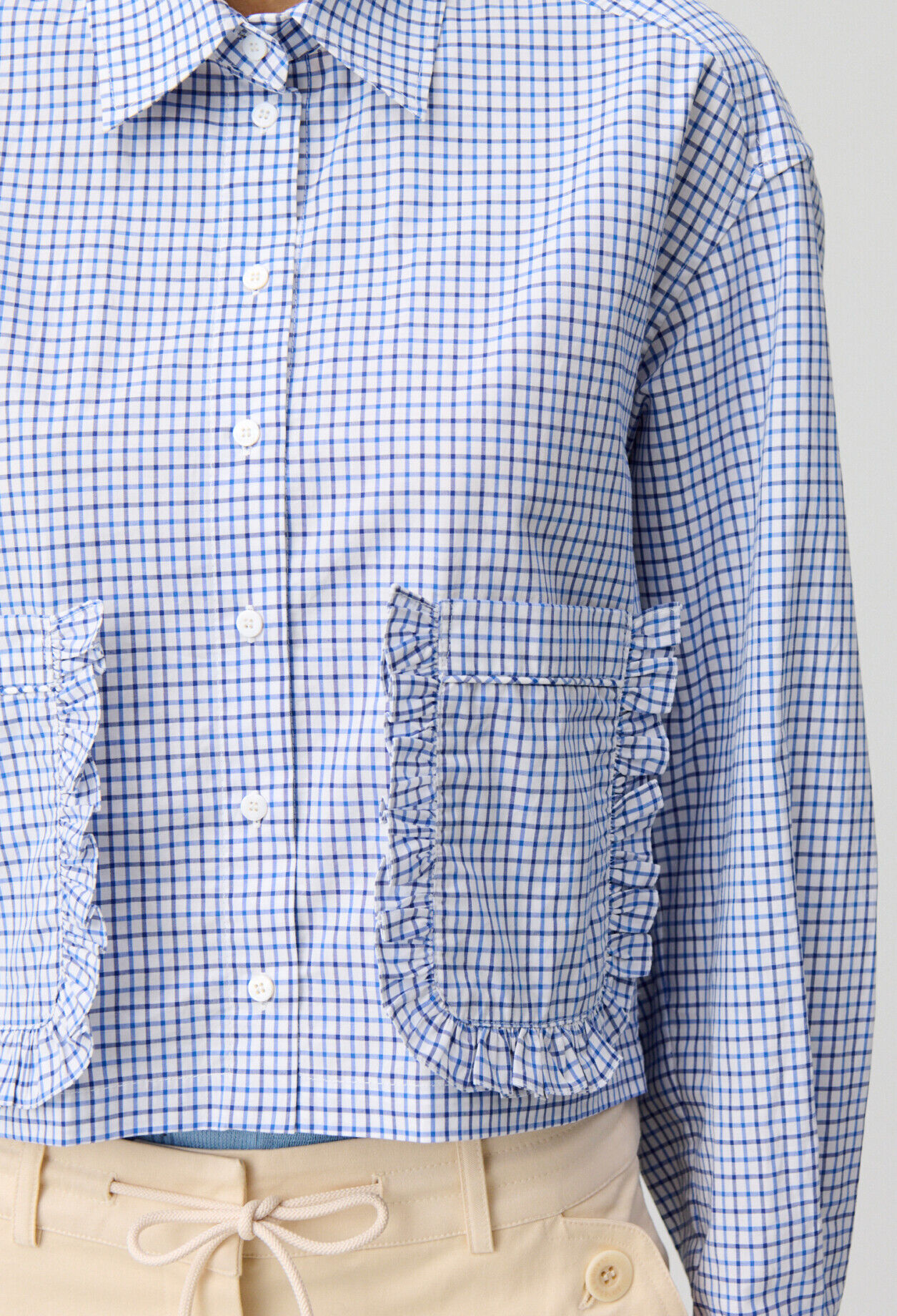 Checked shirt with pockets 3 Checked shirt with pockets