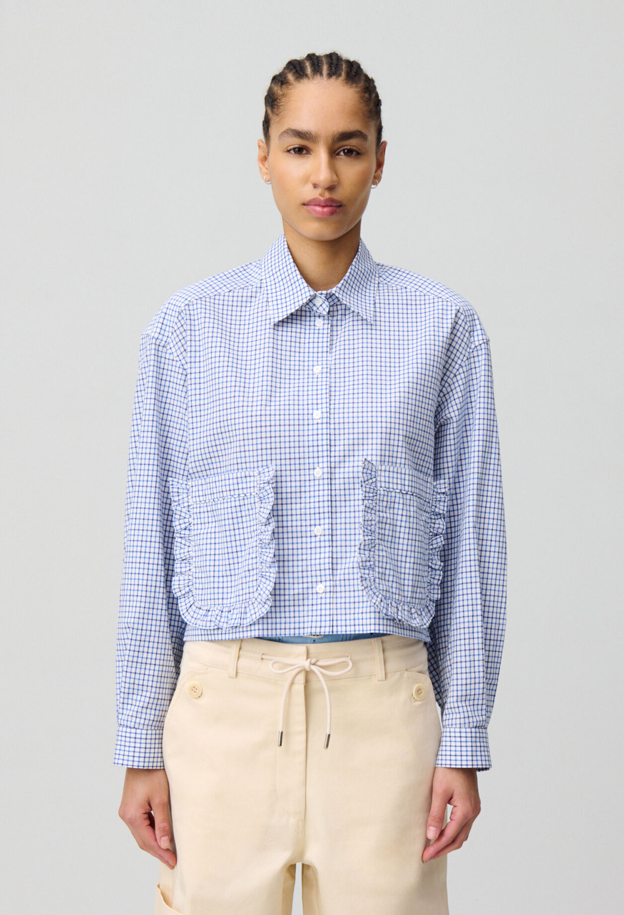 Checked shirt with pockets 4 Checked shirt with pockets