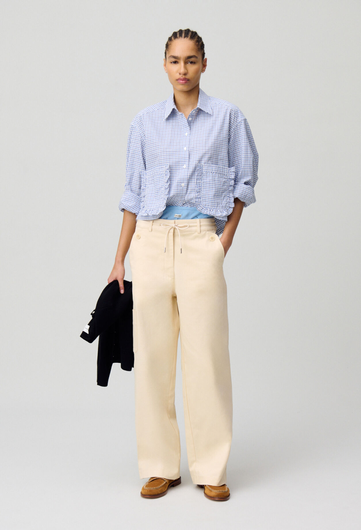 Checked shirt with pockets 8 Checked shirt with pockets