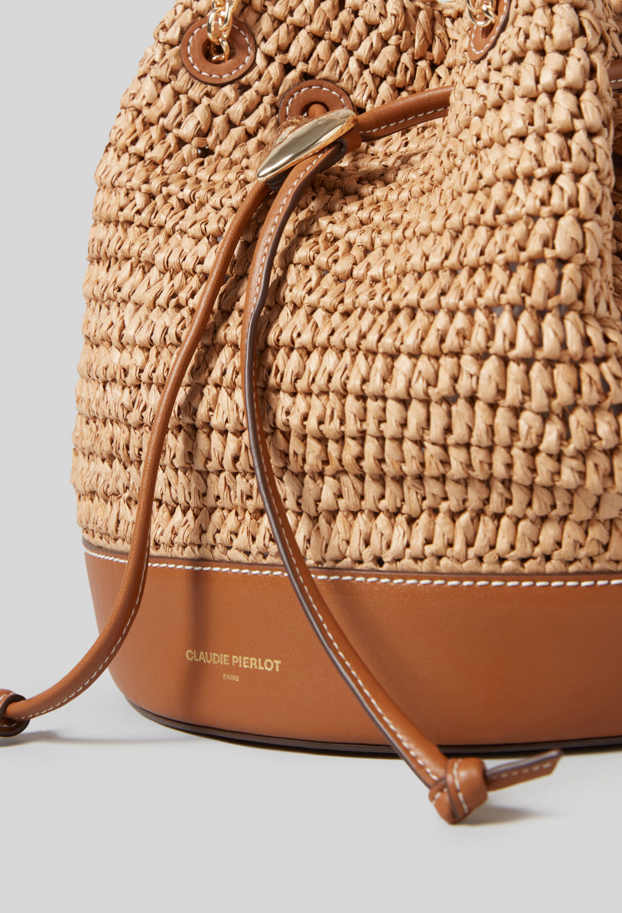 Woven Basket Bucket Bag 5 Woven Basket Bucket Bag