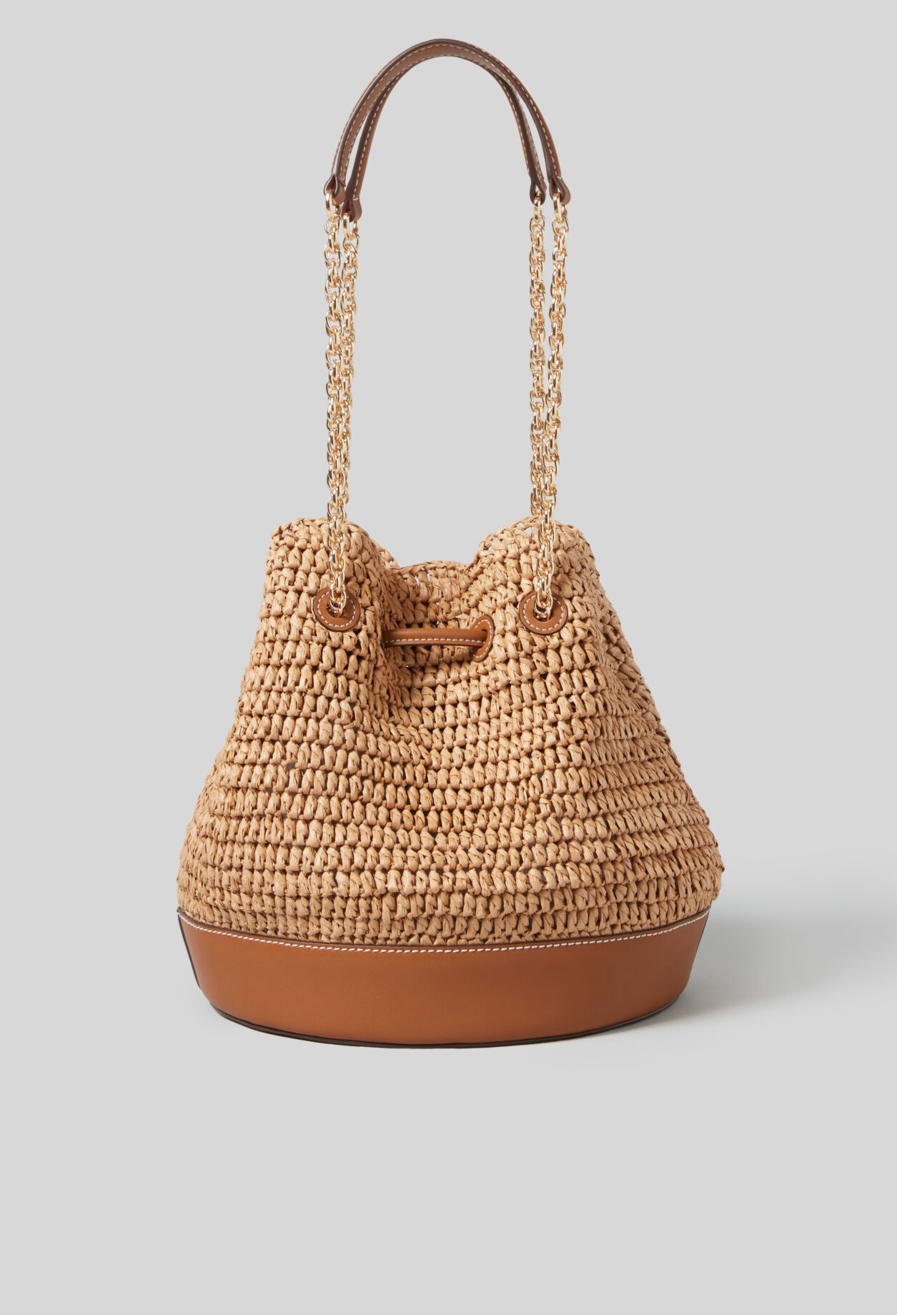 Woven Basket Bucket Bag 6 Woven Basket Bucket Bag