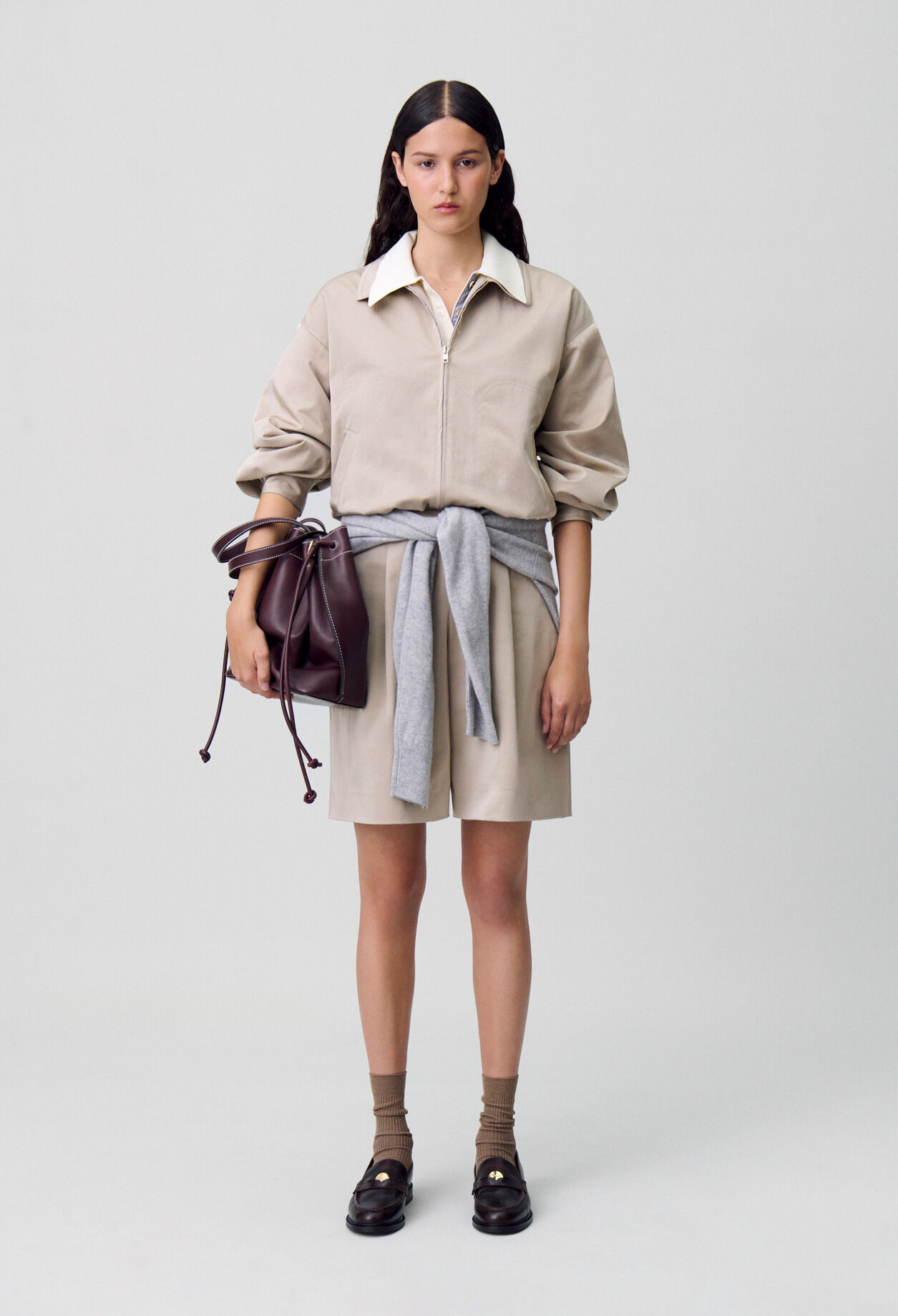 Pleated Bermuda Shorts 7 Pleated Bermuda Shorts