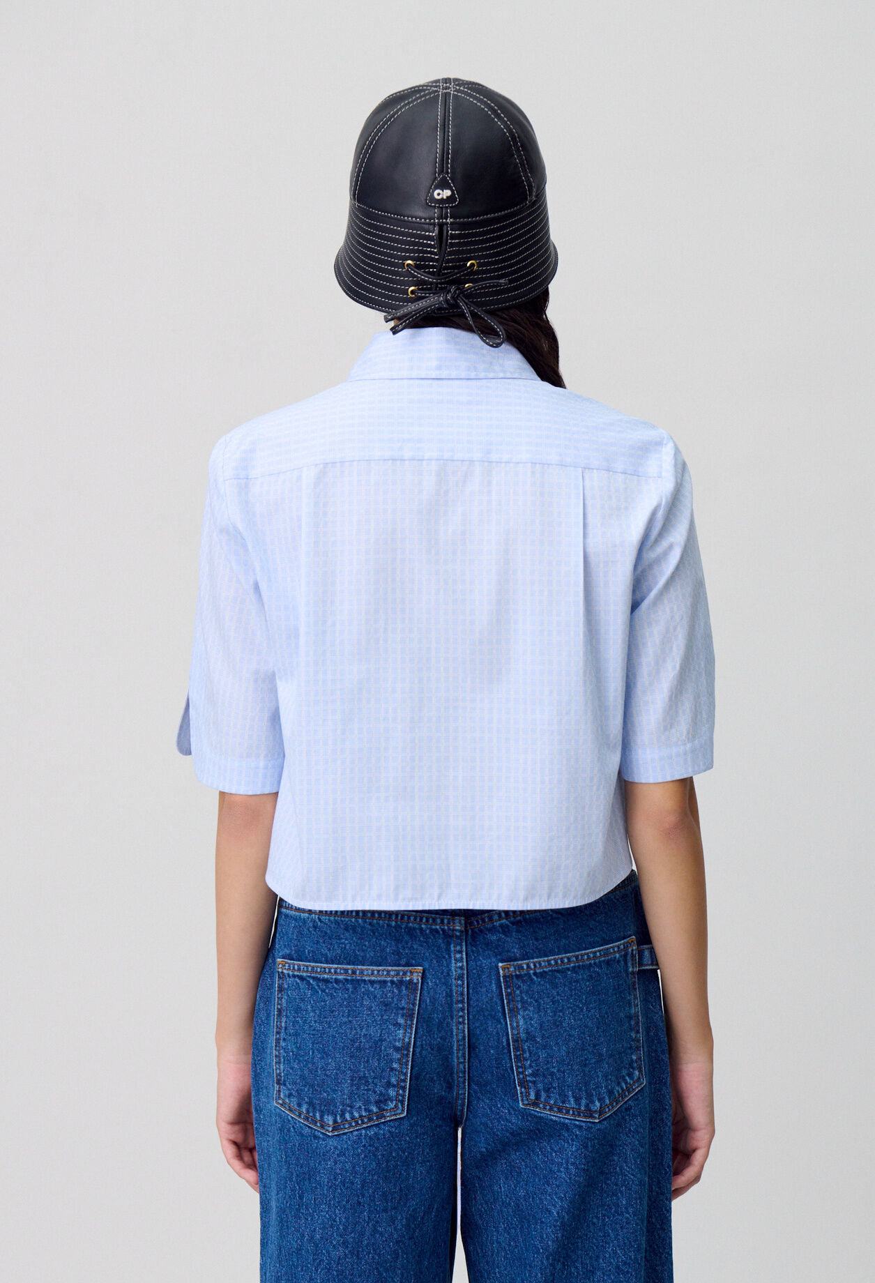 Short checked shirt 5 Short checked shirt