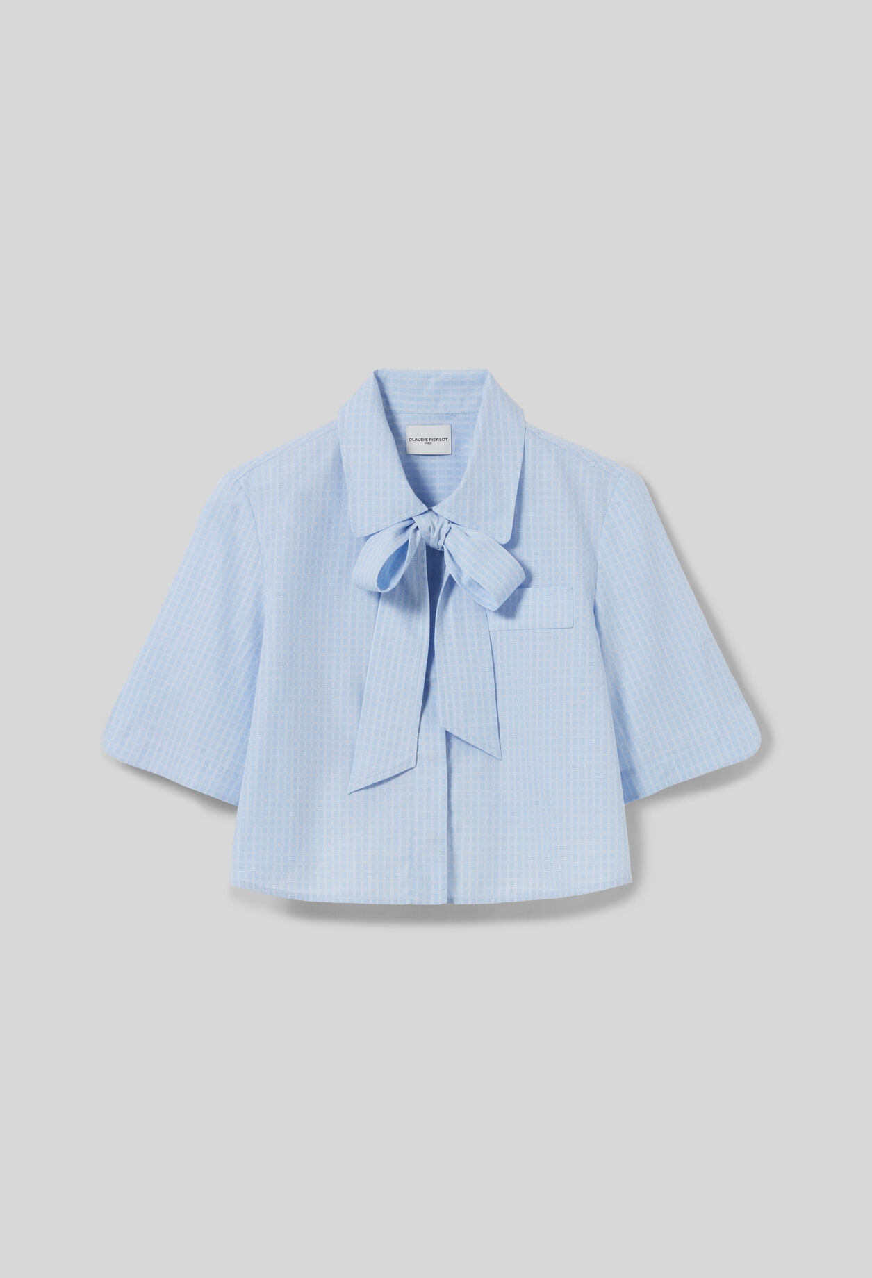 Short checked shirt 7 Short checked shirt