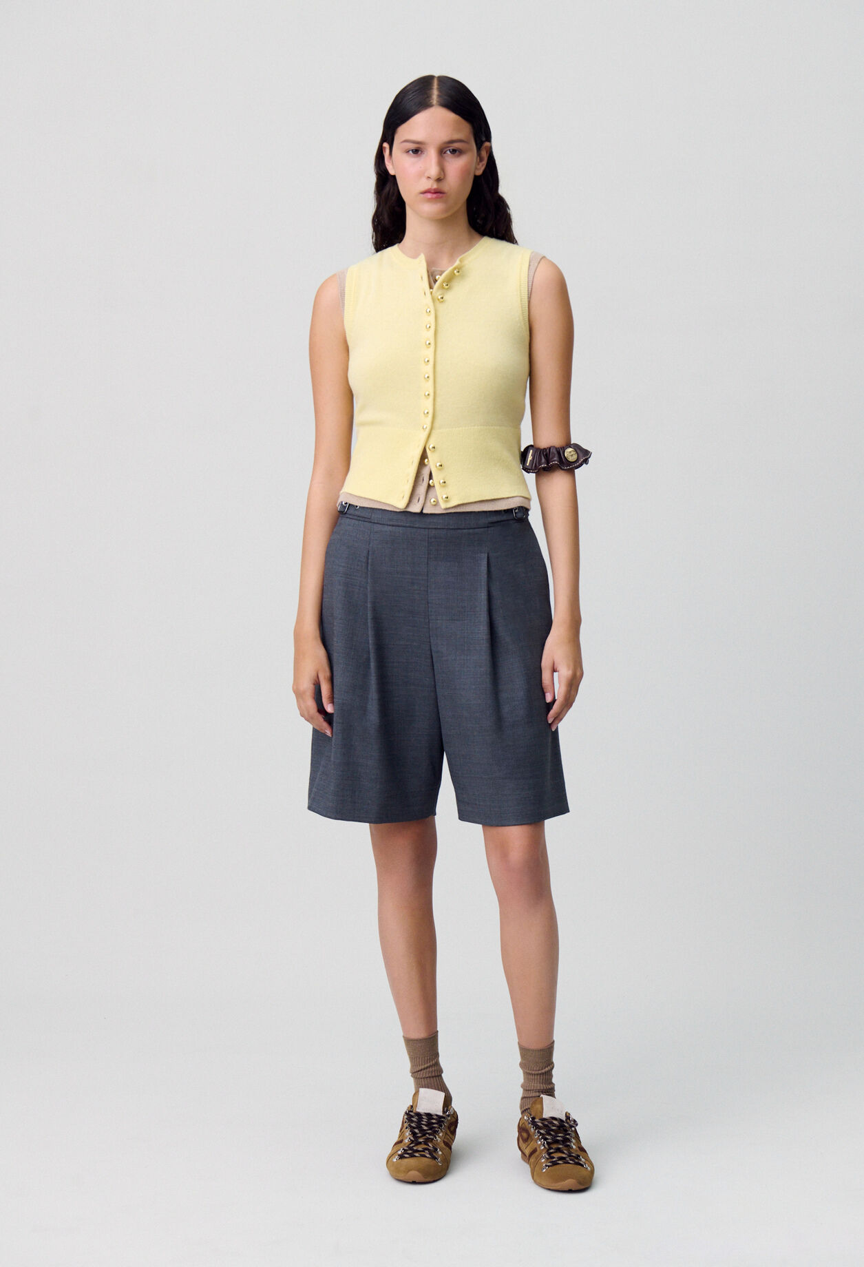 Pleated Bermuda Shorts 9 Pleated Bermuda Shorts