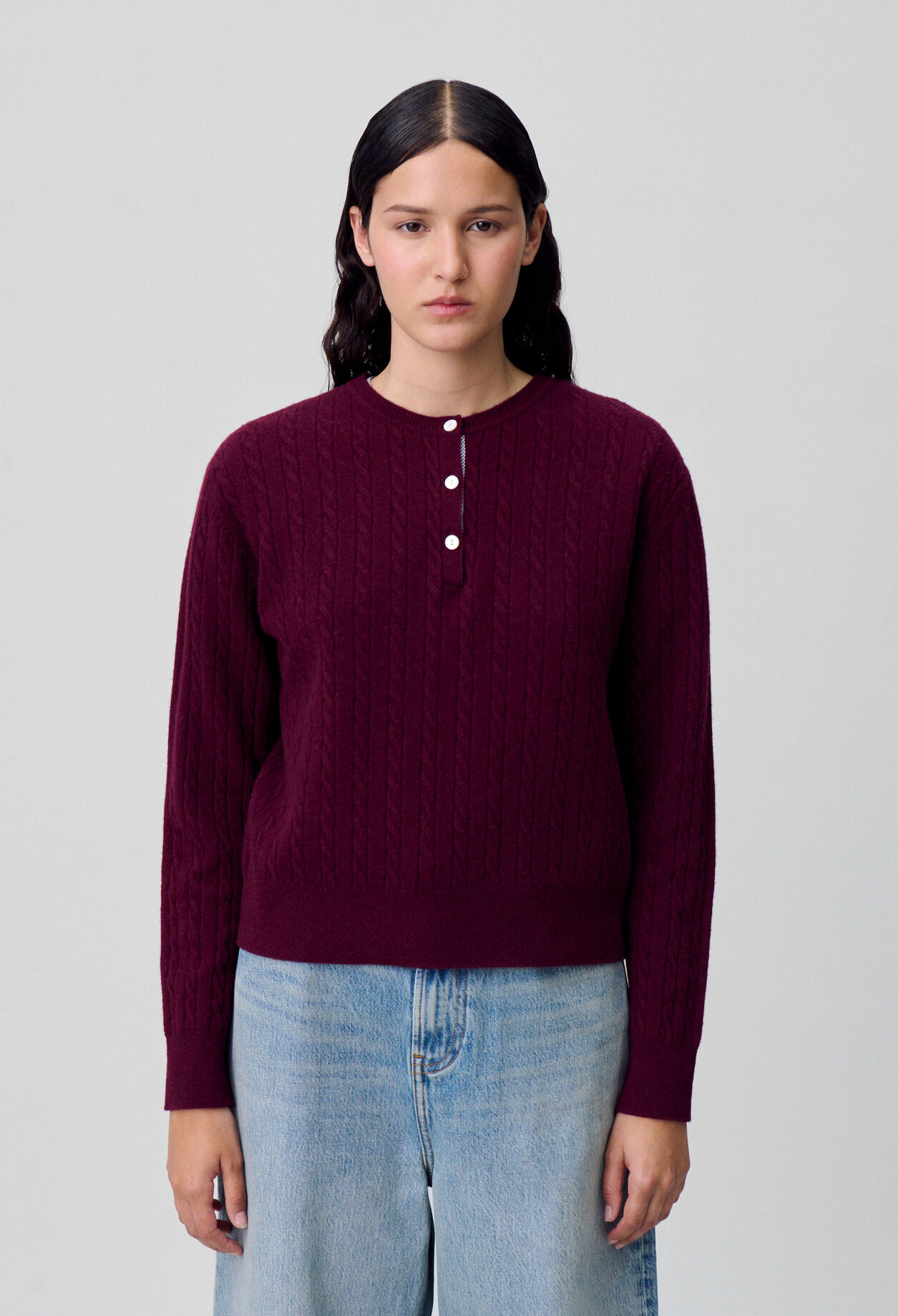 Henley Knit Sweater 4 Henley Knit Sweater