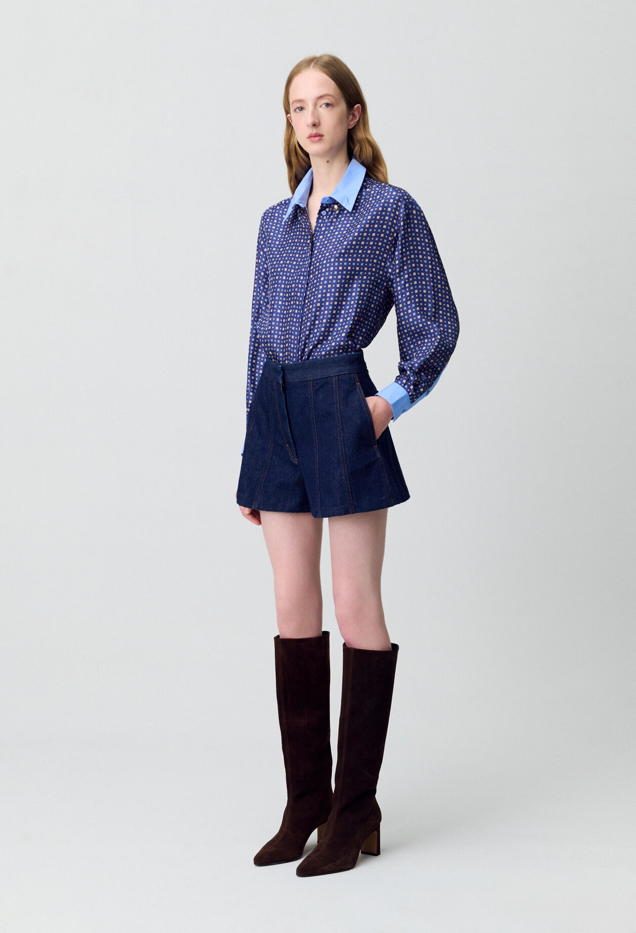 Raw Denim Mini Skirt 3 Raw Denim Mini Skirt