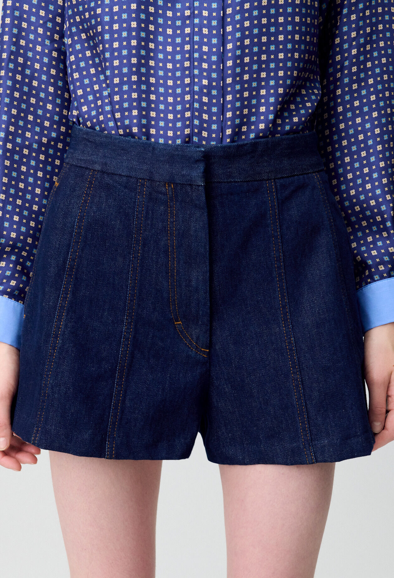 Raw Denim Mini Skirt 5 Raw Denim Mini Skirt