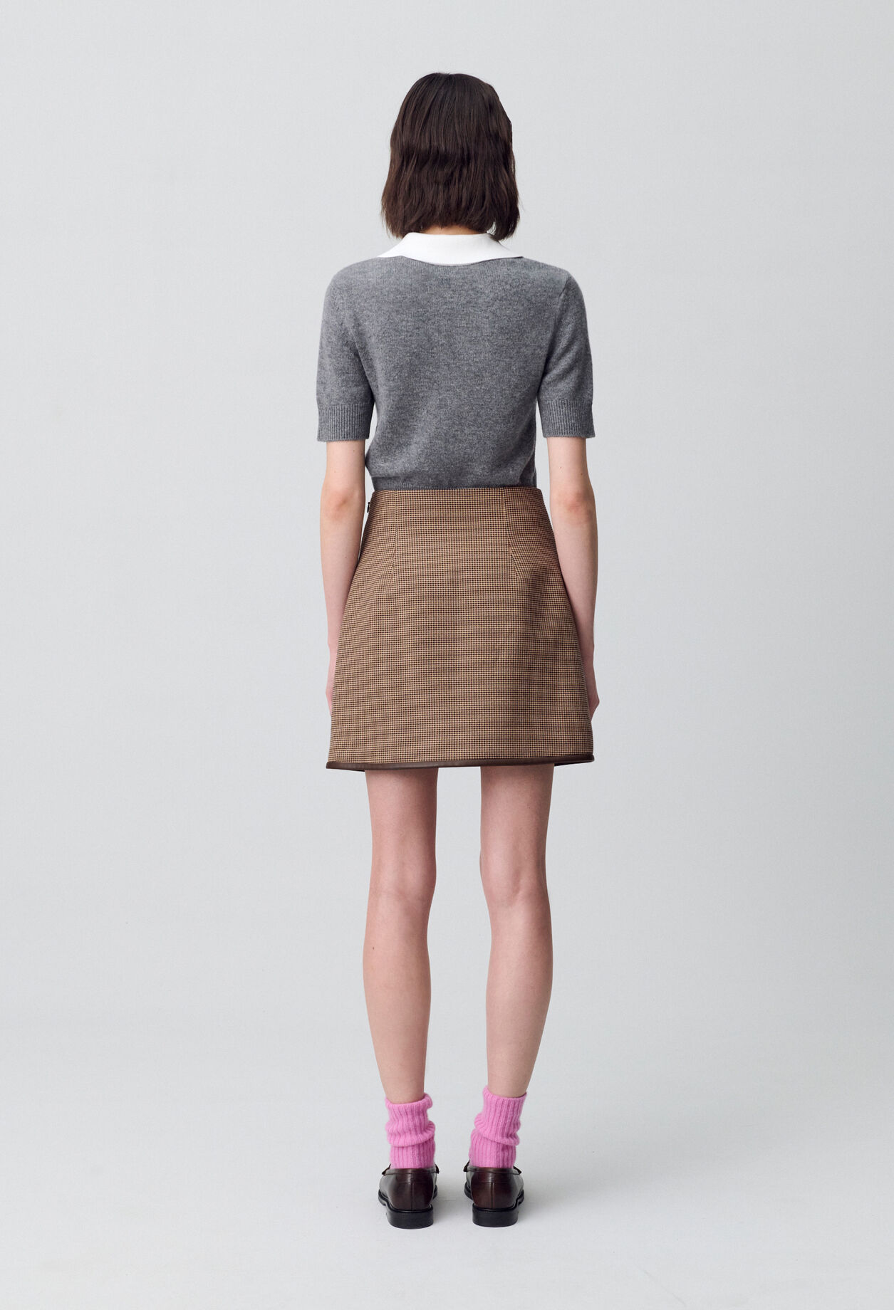 Houndstooth Mini Skirt 6 Houndstooth Mini Skirt