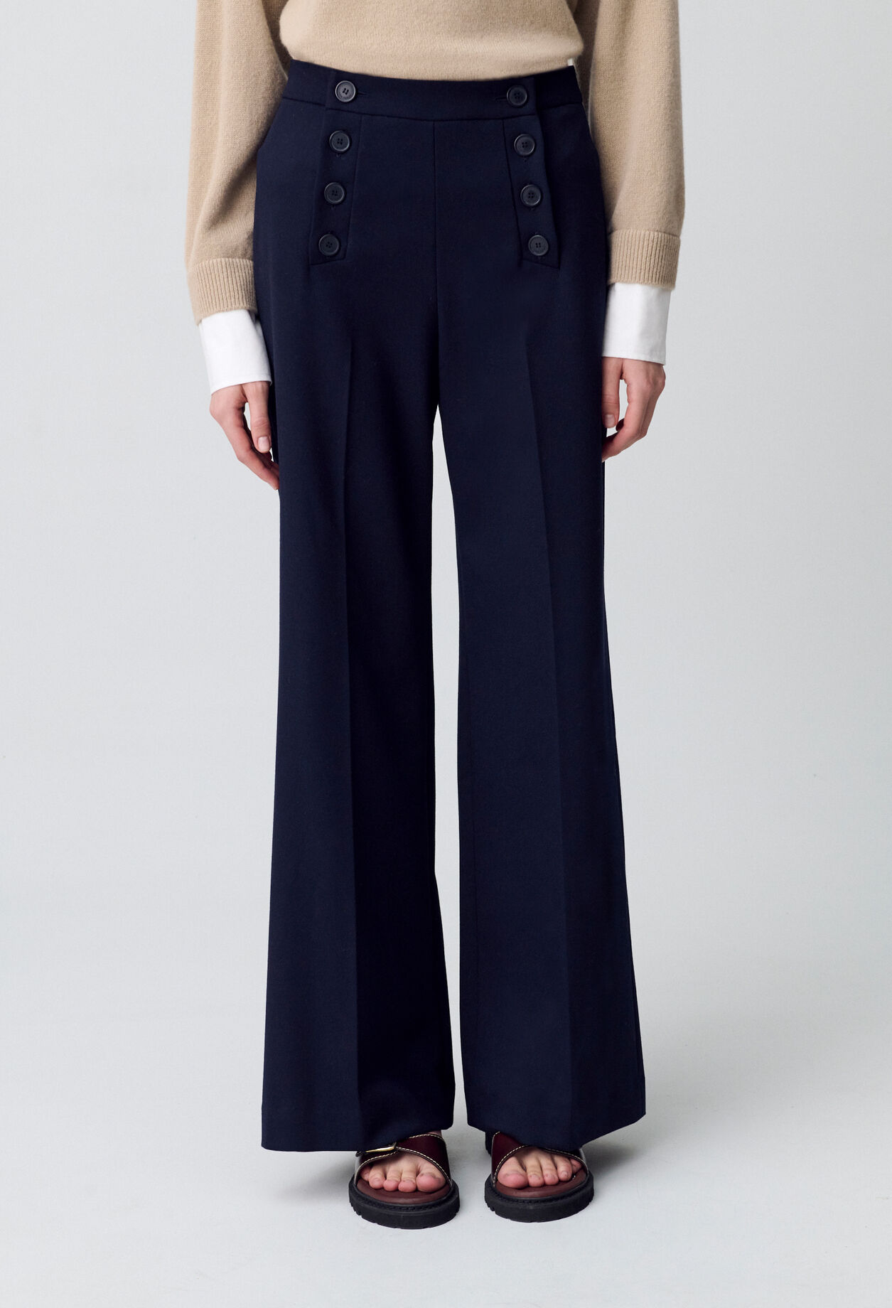 Flared sailor trousers 4 Flared sailor trousers