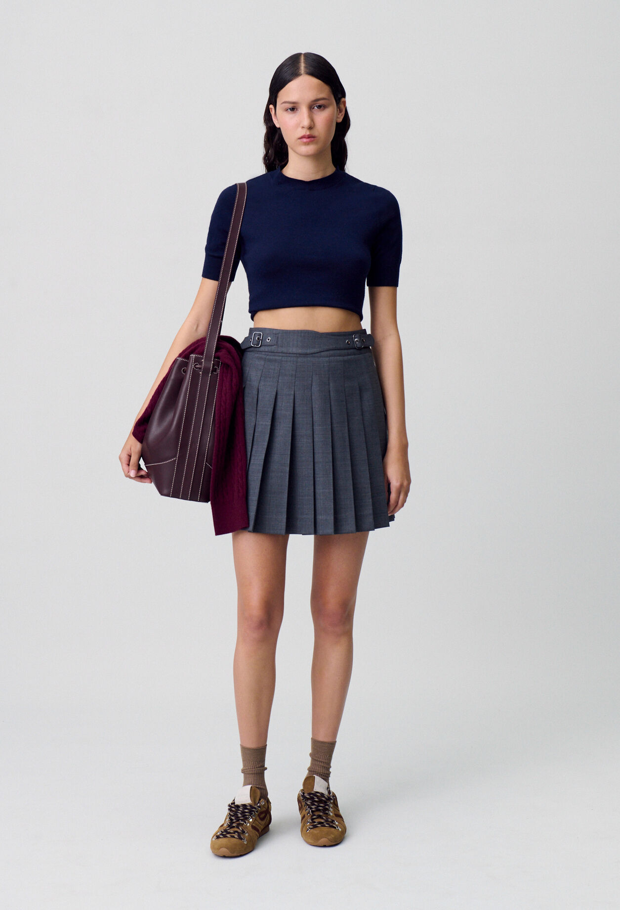 Pleated mini skirt 9 Pleated mini skirt