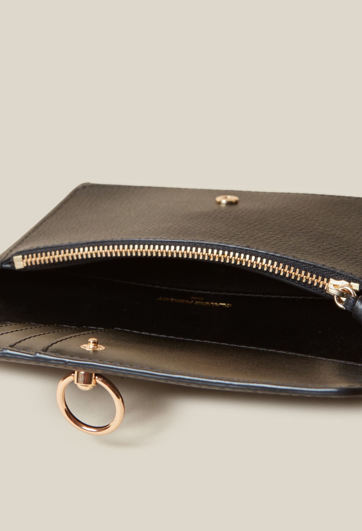 Large grained leather clutch 3 Large grained leather clutch