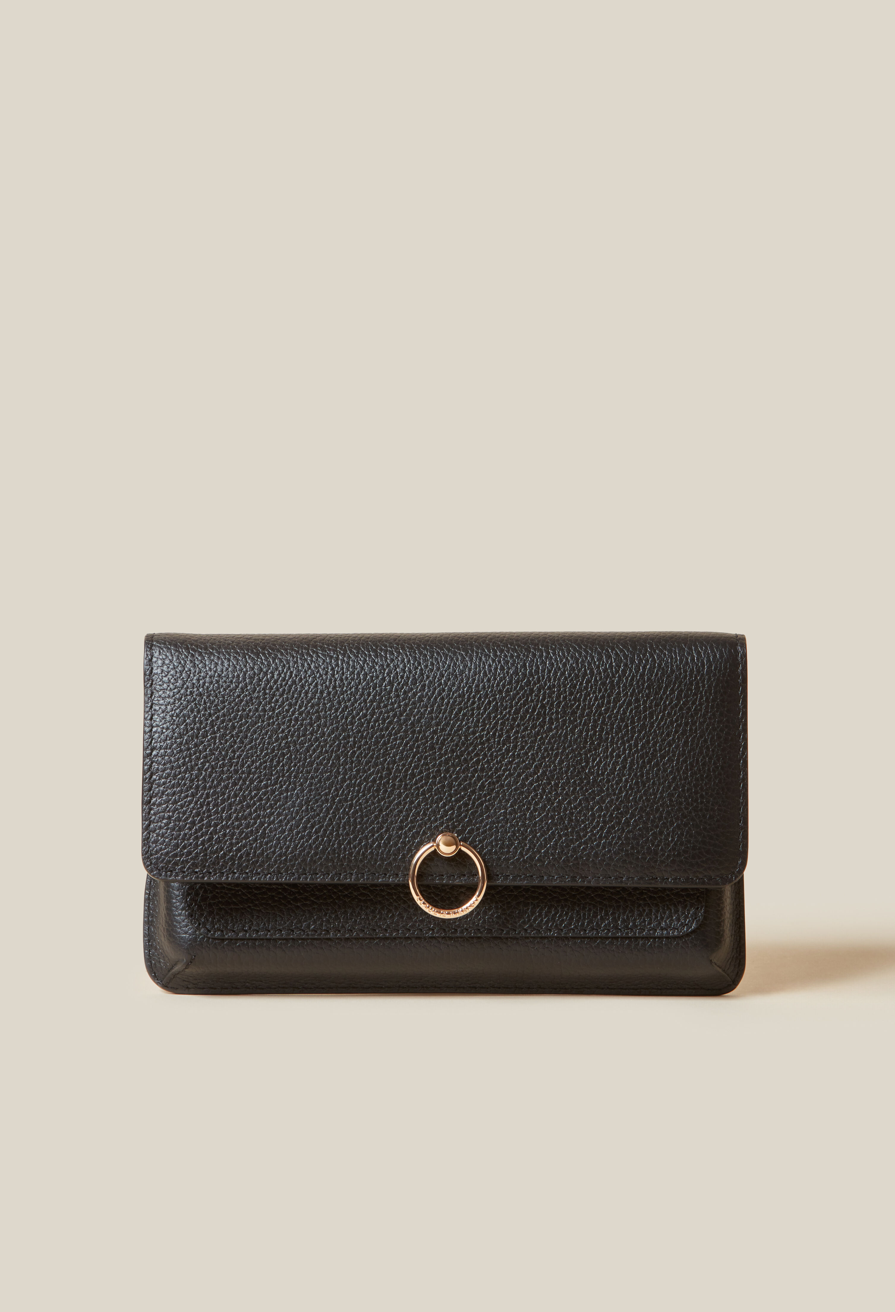 Large grained leather clutch 6 Large grained leather clutch