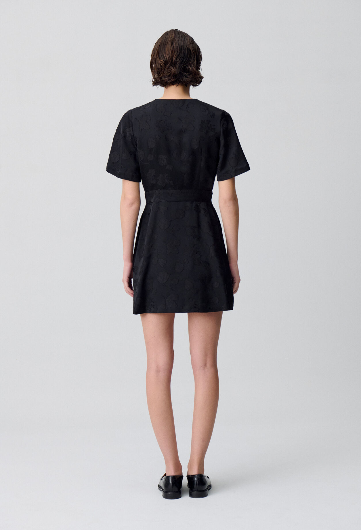 Wrap-Style Mini Dress 6 Wrap-Style Mini Dress