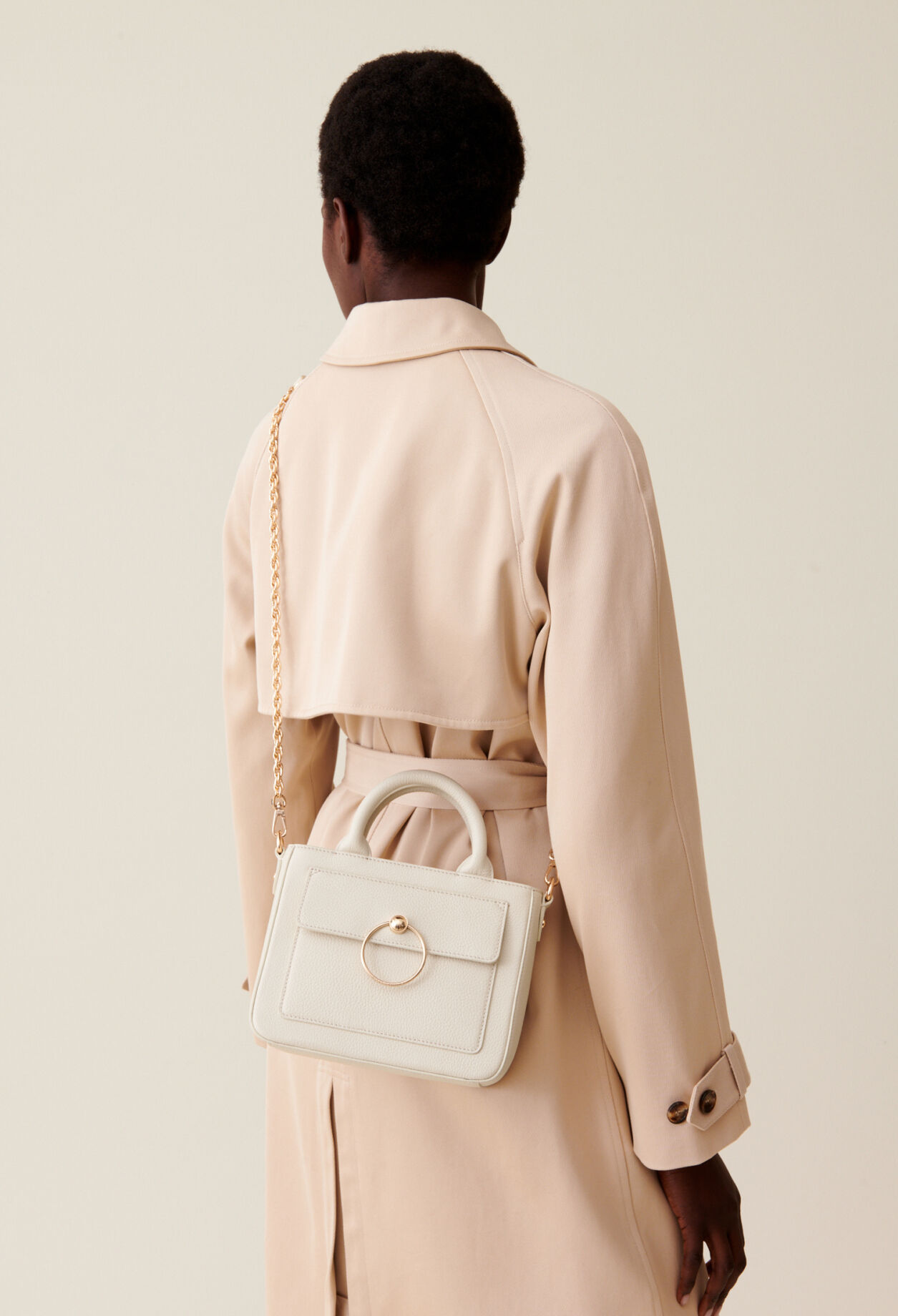 Anouck grained leather chain bag 8 Anouck grained leather chain bag
